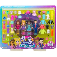 POLLY POCKET - Súper Paquete de Modas Bahía Mágica Mattel