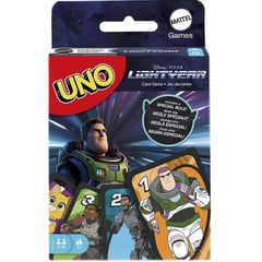 MATTEL - Juego De Cartas Uno Lightyear