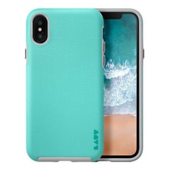 LAUT - Estuche Compatible iPhone XS X Shield Verde Menta