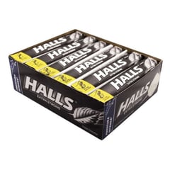 GENERICO - Halls Negro Extra Fuerte Cont X12