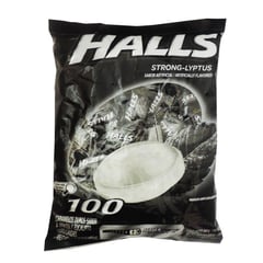 GENERICO - Halls Dulce Negro Extra Fuerte X100