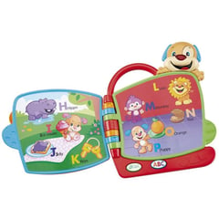 MATTEL - Fisher Price Rie y Aprende Libro Abc De Perrito