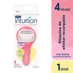 SCHICK - Maquina de Afeitar Recargable Intuition Mujer x 1und