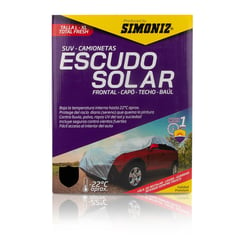 SIMONIZ - Escudo Solar SIMONIZ para Frontal, Capó, Techo y Baúl Talla L-XL