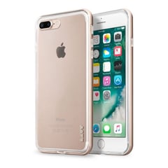 LAUT - Estuche Compatible iPhone 7 Plus / 8 Plus Exoframe Dorado