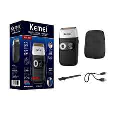 KEMEI - Maquina Afeitadora Barbera Kemei Km-2026 Inalámbrica 2 En 1