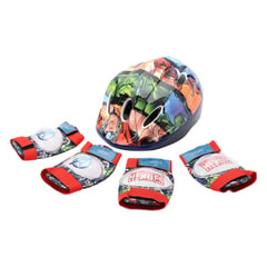 AVENGERS - Set Proteccion Infantil TS Casco Rodilleras Coderas