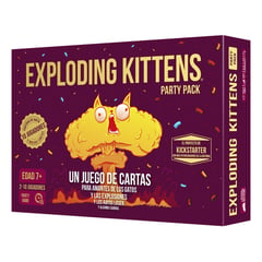 ASMODEE - Exploding Kittens Party Pack Juego De Mesa Español
