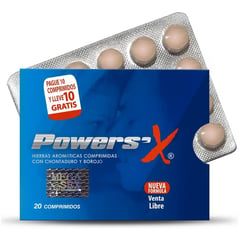 NATURAL POWER - Power sex potenciador x 20 tabletas