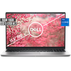 DELL - PORTATIL INTEL CORE I7-1255U SSD 512GB RAM 16GB LED 15,6 FHD PLATA