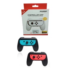 NINTENDO SWITCH - Control Hand Grip Negro Para Joycon * 2 Unidades