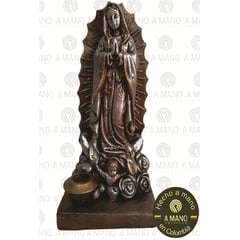 GENERICO - Virgen Guadalupe Plata Artesania Ceramica yeso