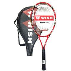 WISH - Raqueta de tenis de campo alumtec 2509 - roja