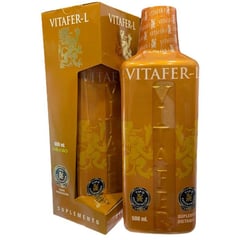 NATURAL MEDY - X3 Vitafer-L jarabe x500ml