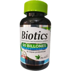 FITO MEDICS - Biotics probióticos y prebióticos 50 billones 30 capsulas fito medic`s