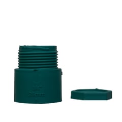 INDUMA - CONECTOR TORNILLO PLASTICO 3/4'' VERDE CONDUIT