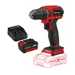 EINHELL - TALADRO ROTACION 3/8"18V BRUSHL+STARTER KIT 4AH