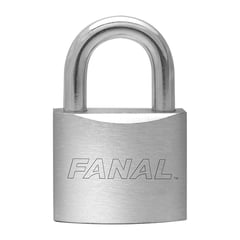 FANAL - CANDADO HIERRO 25MM PLATA REF.FH25-S