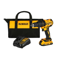 DEWALT - TALADRO PERCUTOR INAL 20V BRUSH 1 BAT 2AH/CARGADOR