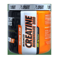 HEALTHY SPORTS - Creatina monohidratada micronizada 3000mg x50 servicios