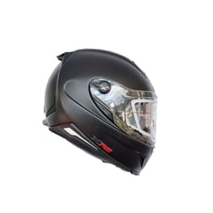 GENERICO - Casco moto nexx negro solid trans + pinlock+ obsequio (L)