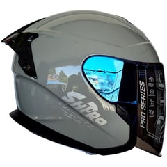 SHAFT - Casco moto pro 240 dv gris solid ir.+ obsequio (M)