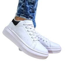 EVEGONZ - Zapato Casual Mujer Tenis Blancos Clasicos Moda