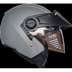 ICH - Casco moto 102 gris mate solid smoke (L)