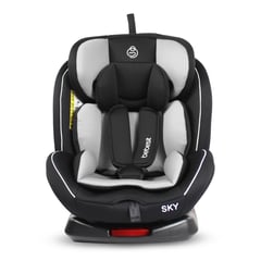 BEBESIT - Sillas para carro bebe Sky 360 Isofix Gris Grupo 0-1-2-3