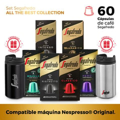 SEGAFREDO ZANETTI - Set 60 Cápsulas café Segafredo (Para máquina Nespresso® Original)
