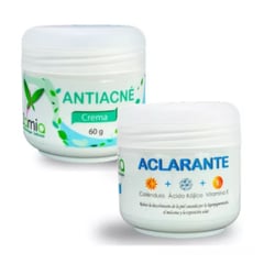 ZAMIA NATURALEZA LATINA - Kit crema Aclarante y antiacne Zamia 60 gramos