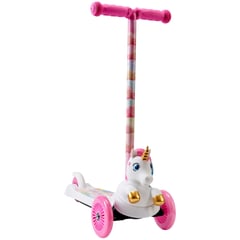 VIVITAR - Scooter Monopatín Unicornio 3D 3 Ruedas Niños de 3 a 6 Años