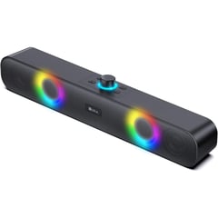 1HORA - Bocina Inalámbrica Barra De Sonido RGB BT USB BOC241