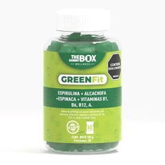 THE GUMMY BOX - Gomitas batido verde greenfit espirulina alcachofa espinaca