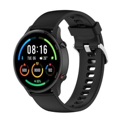 GENERICO - Correa Pulso De Silicona 22mm Para Xiaomi Mi Watch - Negro