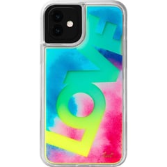 LAUT - Estuche Compatible iPhone 11 Pro Glitter Love Neón