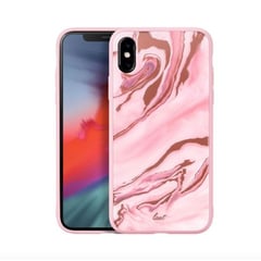 LAUT - Estuche Compatible iPhone XS Max Mineral Rosado