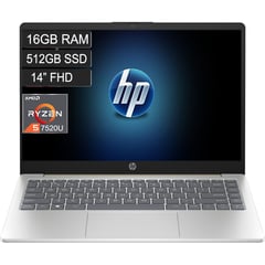 HP - Portatil Laptop 14 Em0009la Ryzen 5 7520u 16gb 512gb Fhd