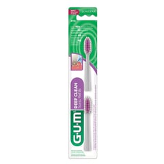 GUM - Respuesto Cepillo Dental Electrico Sonic Suave X 2Und