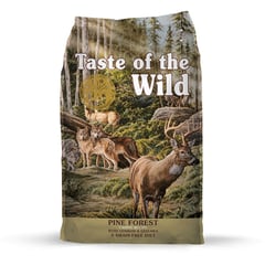 TASTE OF THE WILD - Perros Pine Forest Venado Legumbres 28lb