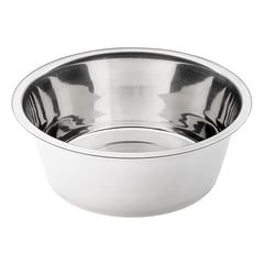 FERPLAST - Comedero Plato Acero Inoxidable Perro Gato Orion 56