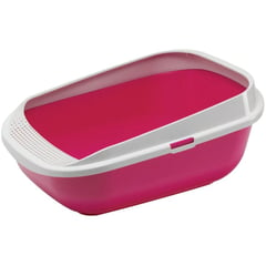 MODERNA - Arenero Sanitario Gatos Comfy Step Fucsia C289