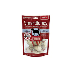 SMARTBONES - Chicken Pollo Hueso Comestible Mini 8 Unds