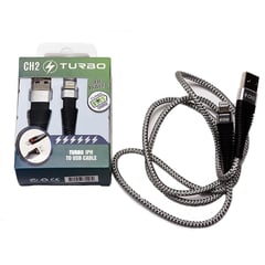 CHARGERS2GO - Cable IPH + USB Turbo Carga Rápida