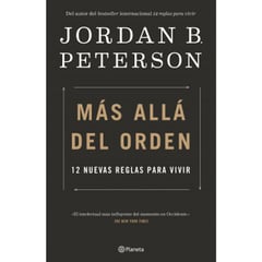 COMERCIALIZADORA EL BIBLIOTECOLOGO - Más allá del orden, Jordan B. Peterson