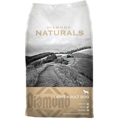 DIAMOND NATURALS - Diamond Lite Perros Light Obesidad Cordero Arroz 30lb