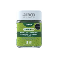 GENERICO - Gomas The Gummy Box Wellness Green Fit Espirulina​ 180 g.