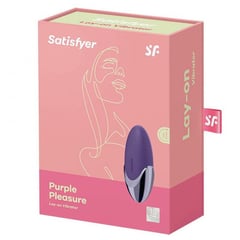 SATISFYER - Huevo vibrador purple pleasure