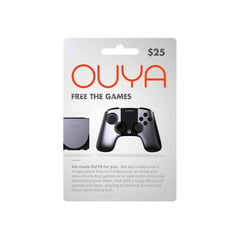 OUYA - $25 game card - tarjeta online