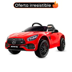 PRINSEL - Carro Electrico Niño Montable Mercedes BenzGt Rojo12V